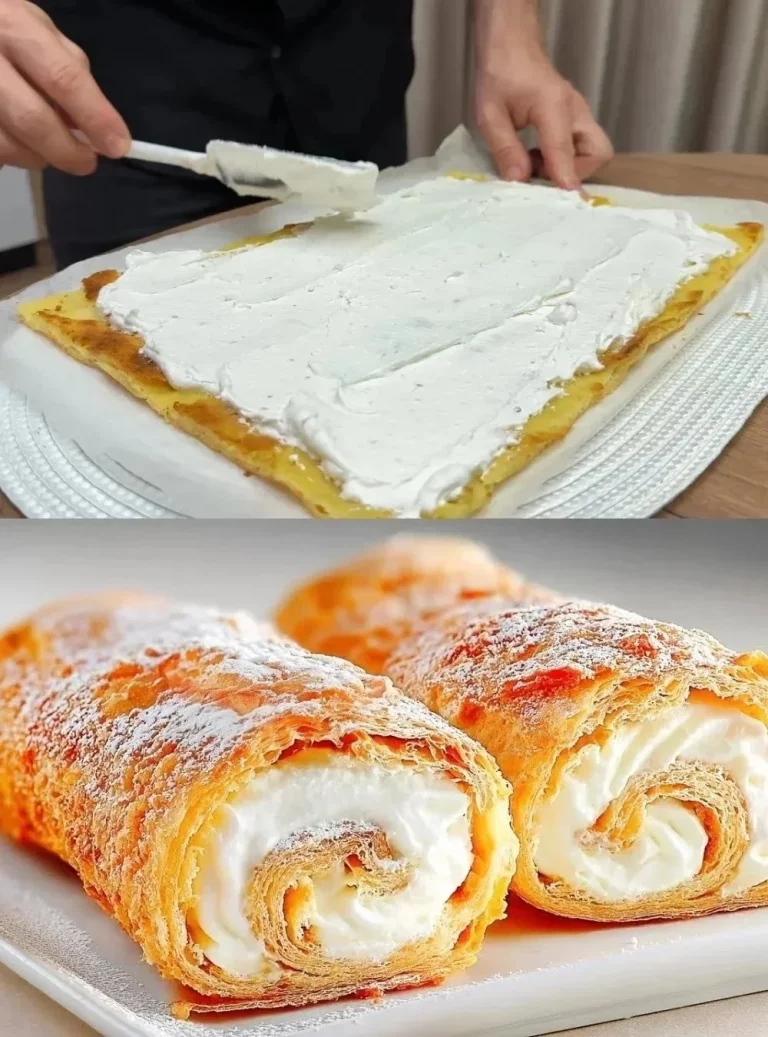 Krémešové banánové muffiny s citrónovým krémom na tanieri.
