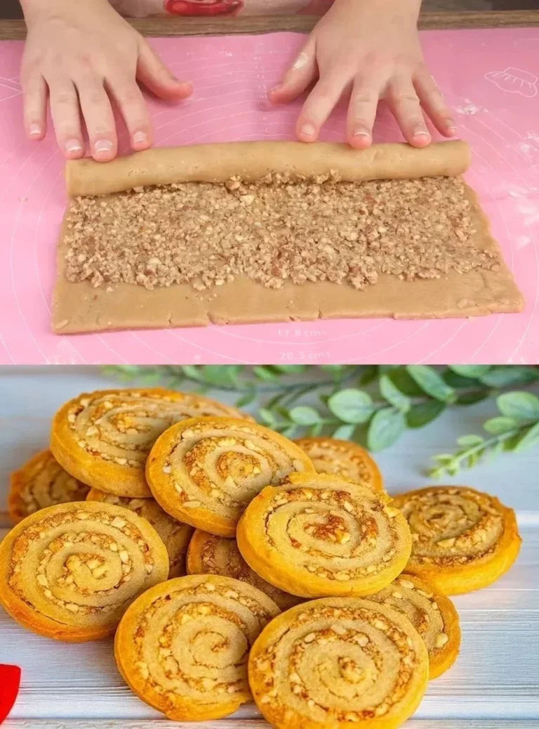 Mandle a škorica sušienky na tanieri s dekoratívnym pozadím.