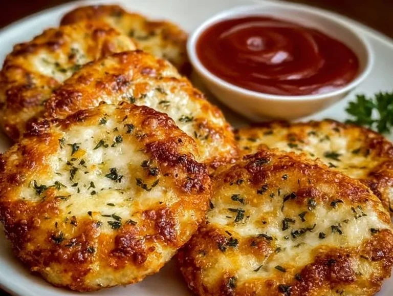 Mini pizzerinky pripravené na servírovanie na stole