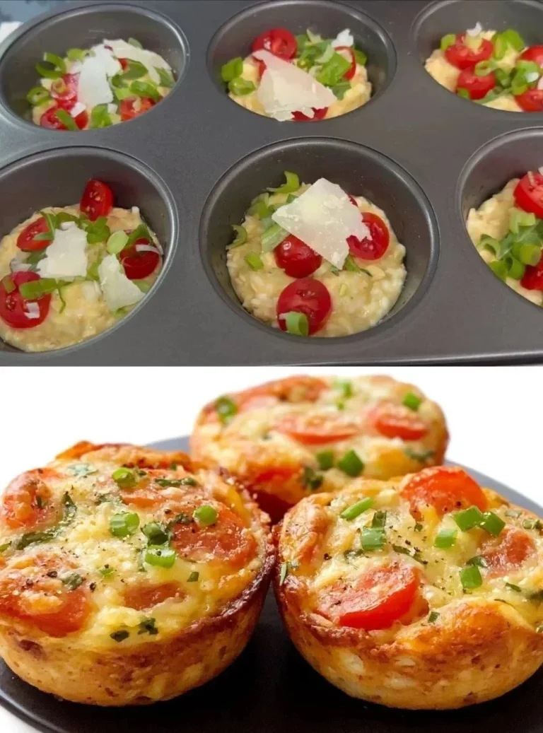 Slané ovsené muffiny pripravené z čerstvých ingrediencií