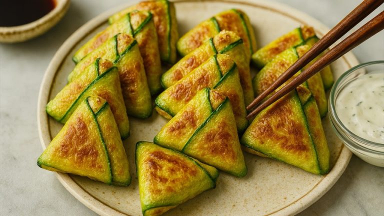 Cuketové trojuholníčky plnené hubami a parmezánom – chrumkavé za 20 minút!