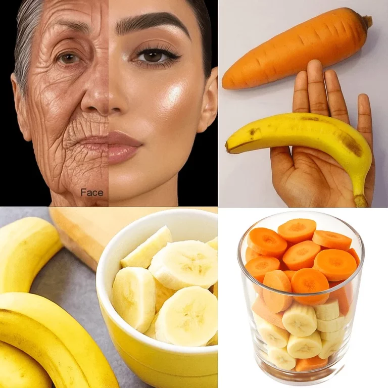 Banánovo mrkvová maska pre zdravú a hydratovanú pleť