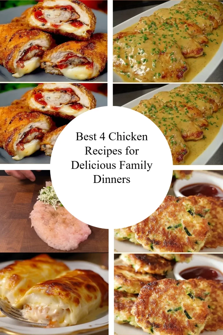 Four delicious chicken recipes for family dinners