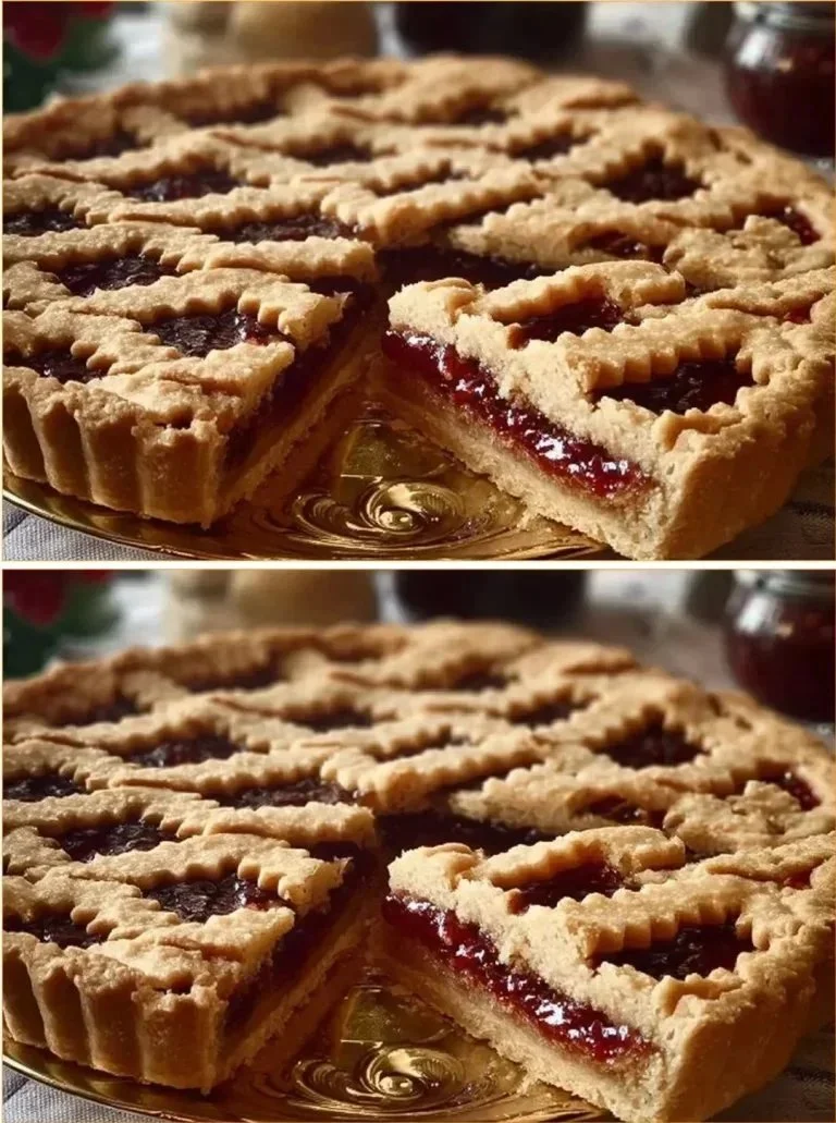 Crostata bez cukru a masla - zdravý dezert bez pridaného cukru a tuku