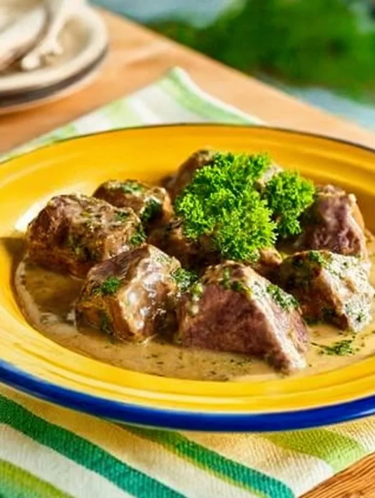 Hovädzia pečeň s omáčkou na panvici na delicious plate
