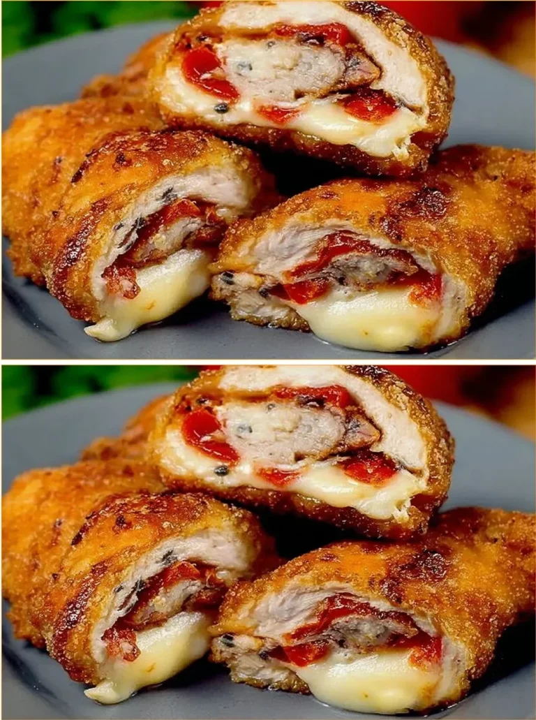 Kuracie mini rolády s mozzarellou a paradajkami na tanieri