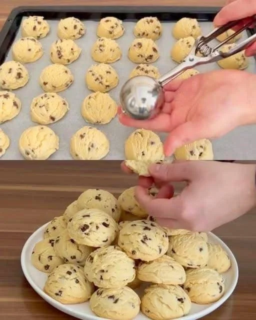Rýchle sušienky pripravené za 5 minút s ingredienciami a postupom