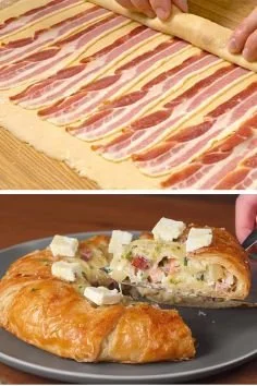 Syrový koláčik z lístkového cesta - lahodný a jednoduchý recept