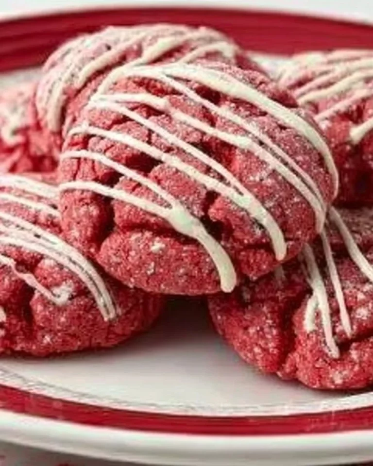 Biele čokoládové crinkle sušienky na tanieri