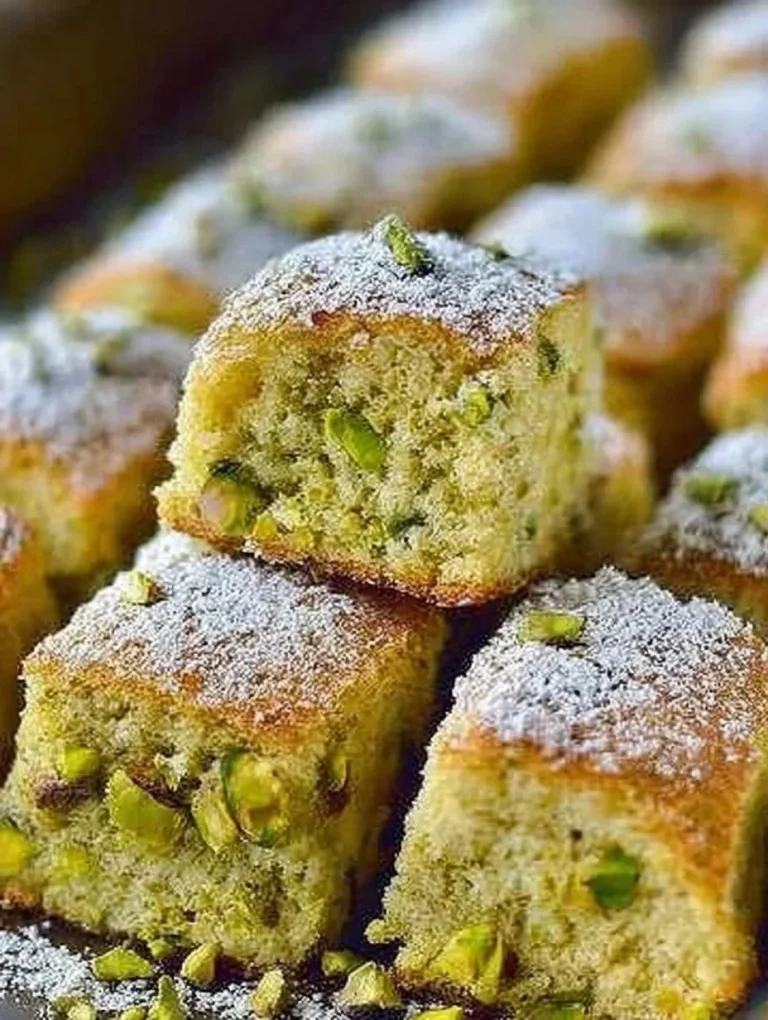Jemné pistáciové pečivo s lahodnou chuťou a arómou