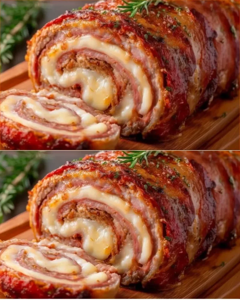 Mäso s mozzarellou a mortadelou na tanieri