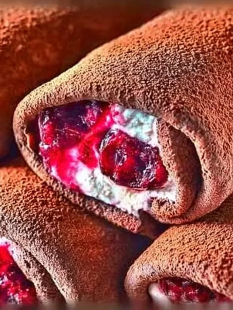 Palacinky s tvarohovým mascarpone a lesným ovocím na tanieri