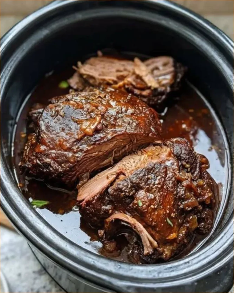Pomaly varený hovädzí steak s bohatou chuťou a šťavnatou textúrou