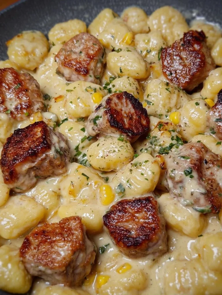 Gnocchi s panenkou v cesnakovej omáčke