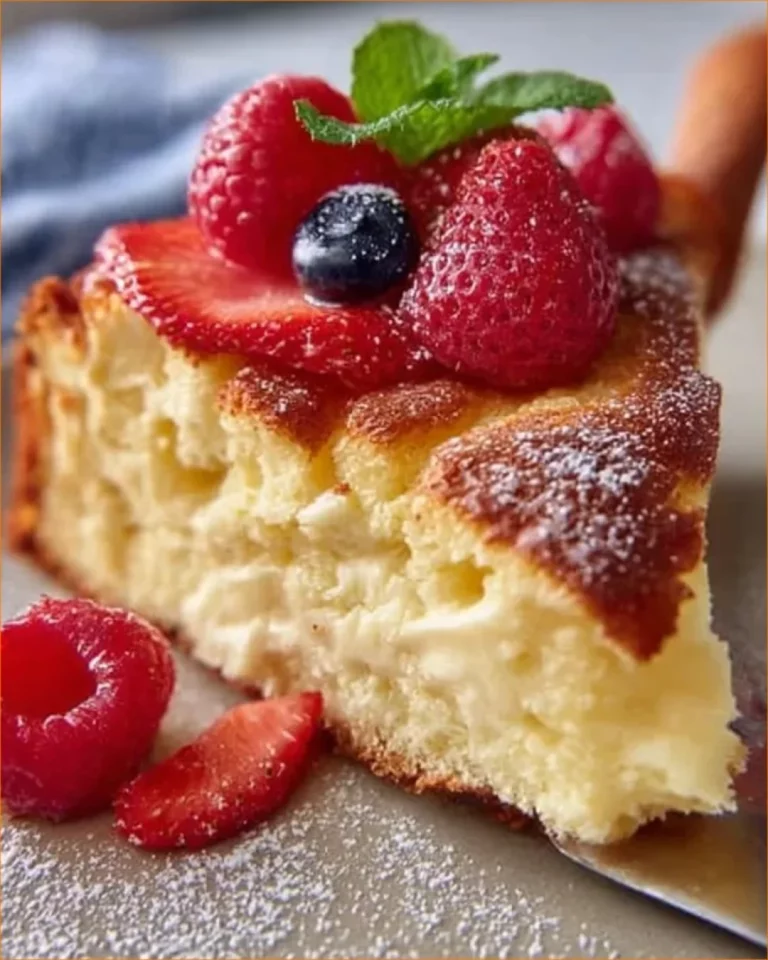 Jednoduchý grécky jogurtový koláč z 3 ingrediencií
