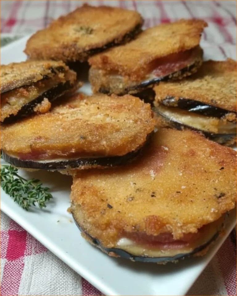 Chliebovaný baklažán s prekvapením na tanieri, chutný a zdravý recept