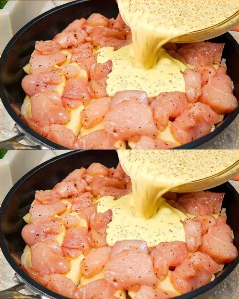 Jednoduché pečené kurča so zemiakmi na tanieri