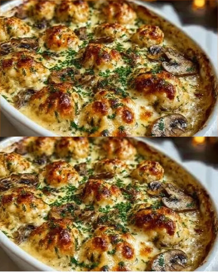 Keto zapekaná misa s cesnakom, hubami a kuracím mäsom
