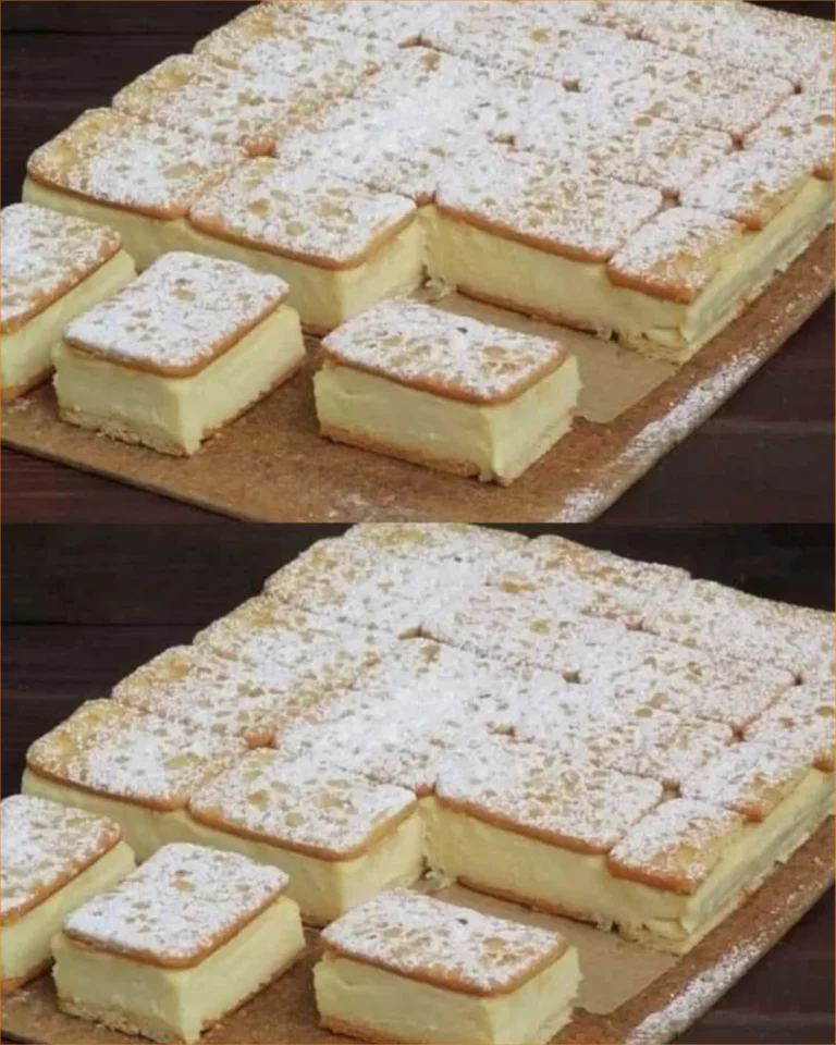 Sandwichové sušienky s vanilkovým pudingom na bielom tanieri.