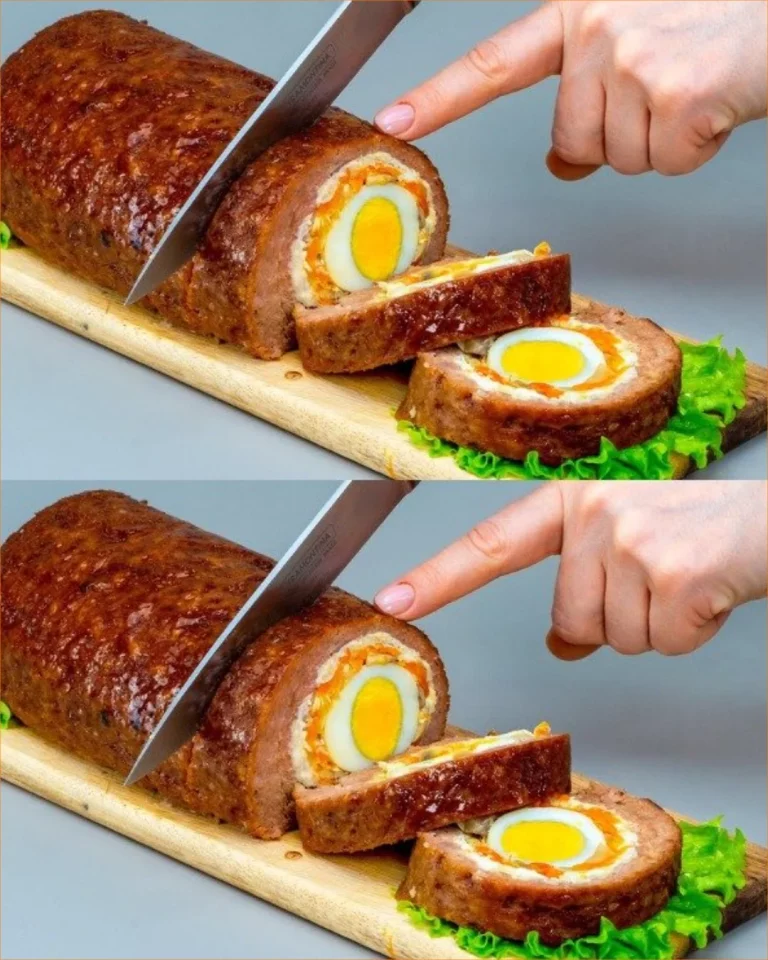 Slávnostný mäsový závitok na tanieri, zahalený vo voňavej omáčke