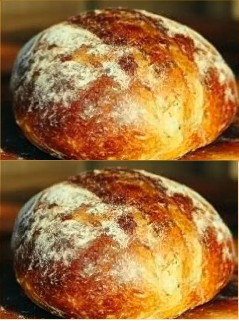 Domáci chlebík čerstvo upečený na stole