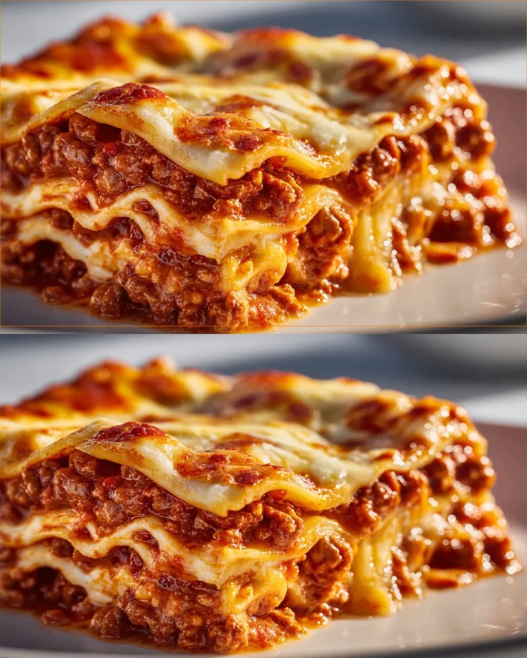 Jednoduchá rodinná lasagne bez bešamelu, pripravená s láskou a čerstvými ingredienciami.