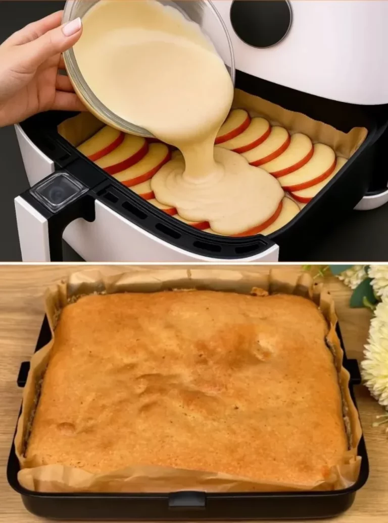 Jablkový pražok pripravený v air fryer