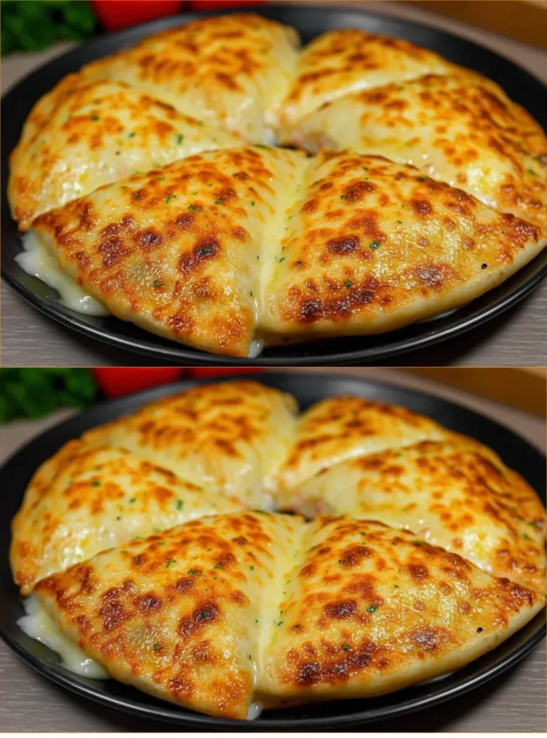 Tortilla pečená s tuniakom s čerstvými prísadami.