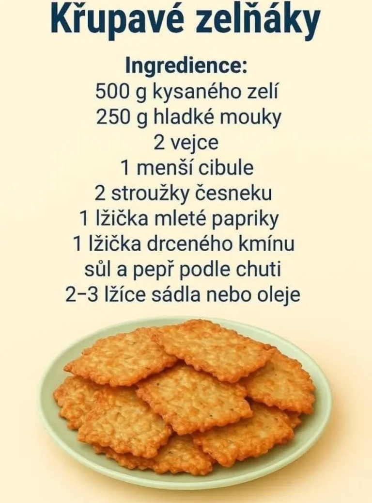 Chrumkavé zelnáky na tanieri s bylinkami a omáčkou