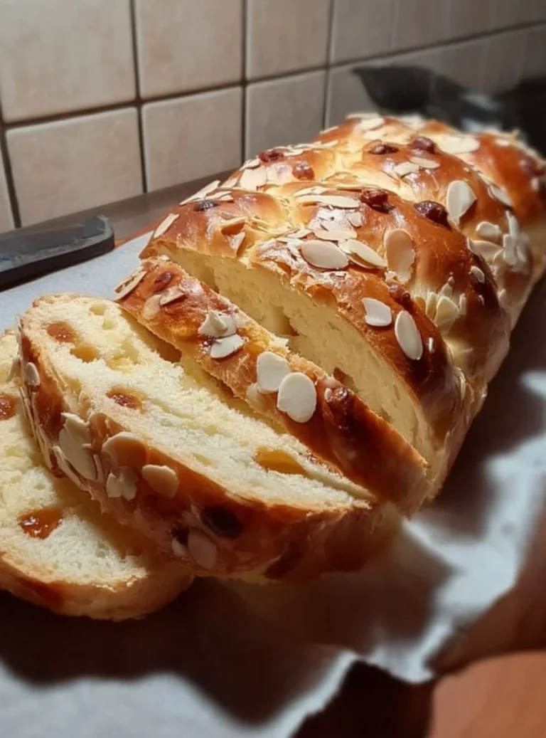 Hvězdná šlehačková vánočka so smotanou a posypkou