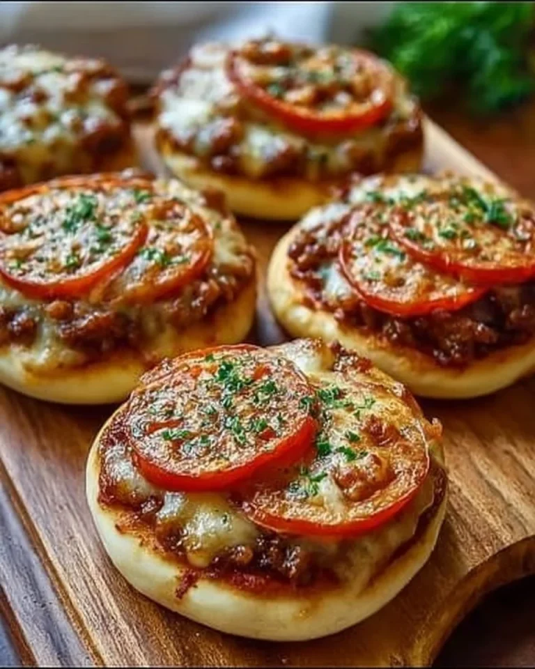 Mini anglické muffiny s pizzou na tanieri