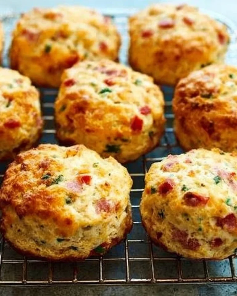 Muffiny so slaninou a syrom na tanieri