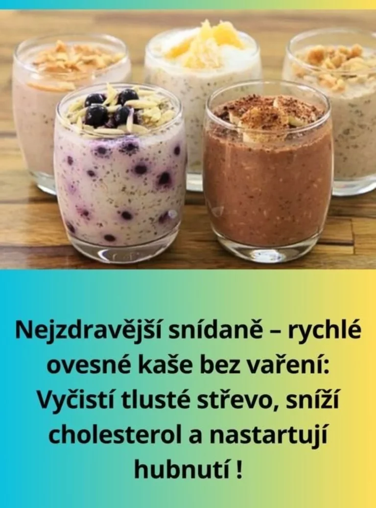 Ovesné vločky bez varenia na noc s rôznymi prísadami a receptami