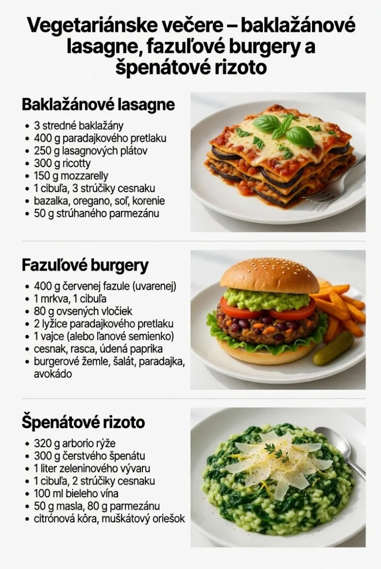 Chutné baklažánové lasagne s vrstvou syra a paradajkovou omáčkou