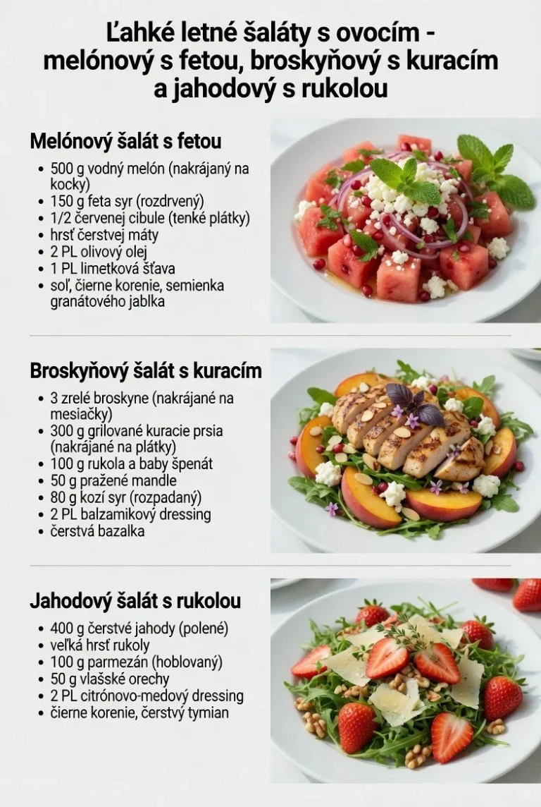 Melónový šalát s fetou - osviežujúci letný recept
