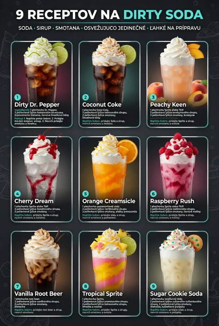 Recepty na osviežujúce nápoje s príchuťou