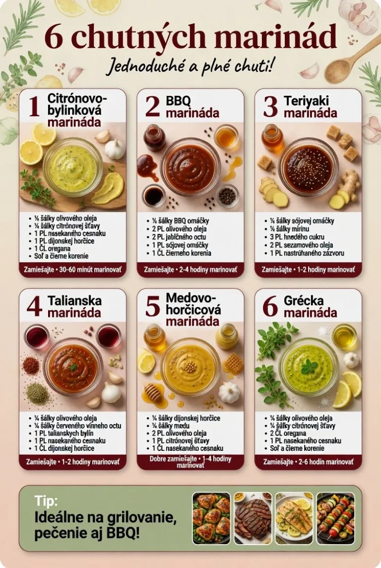 Grilovanie s lahodnými marinádami pre dokonalý zážitok
