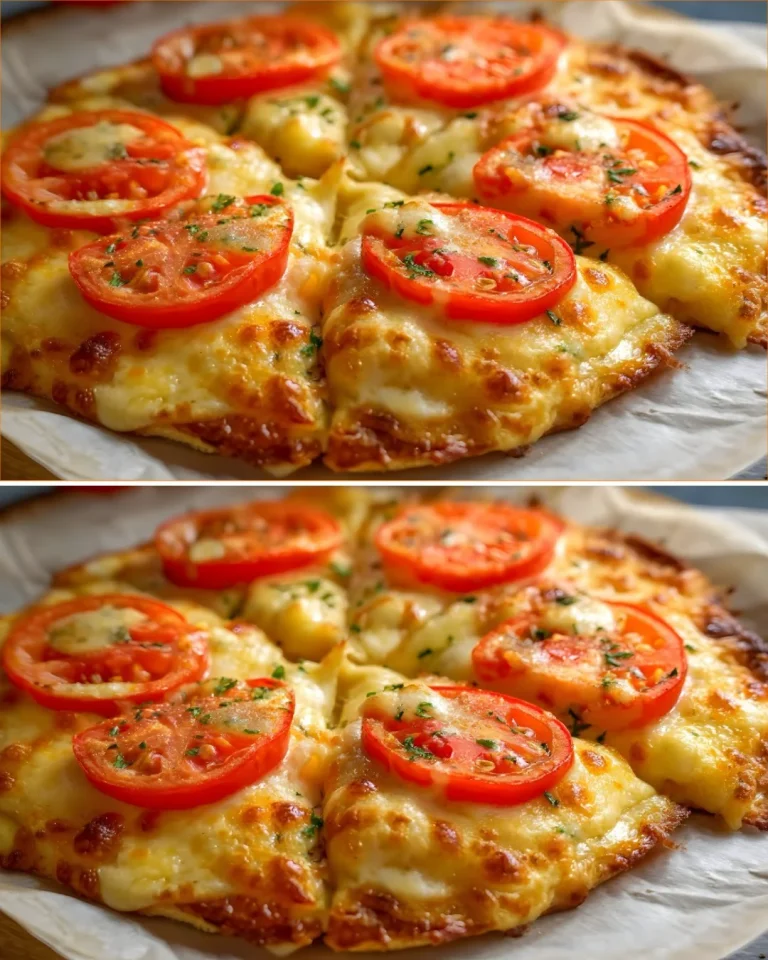 Zemiaková pizza s rôznymi prísadami na tanieri