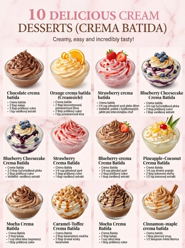 Rýchle recepty na dezerty z jedného Pinterest pinu