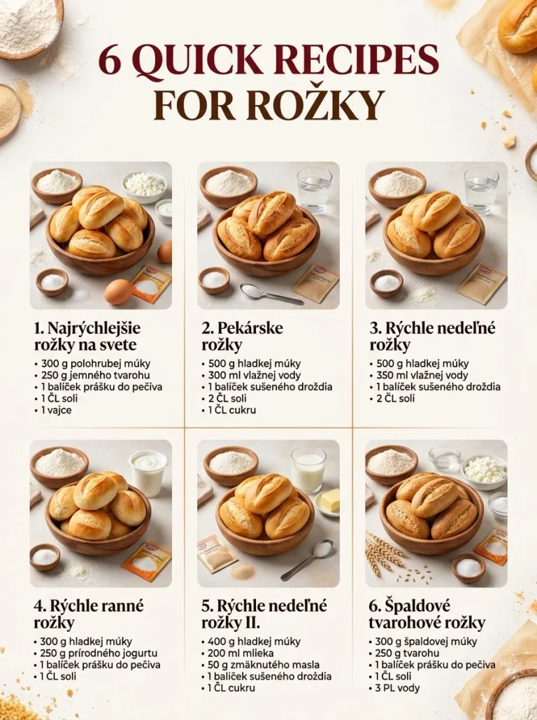 Jednoduché chleby z jedného Pinterest pinu: 6 chutných receptov