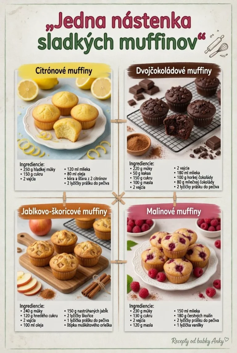 Muffiny s malinami a čokoládou na tanieri, upečené a servírované
