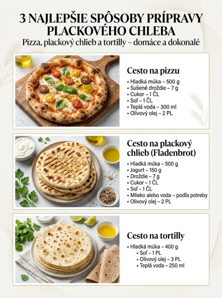 Domáce flatbread pripravené podľa rýchlych a jednoduchých receptov