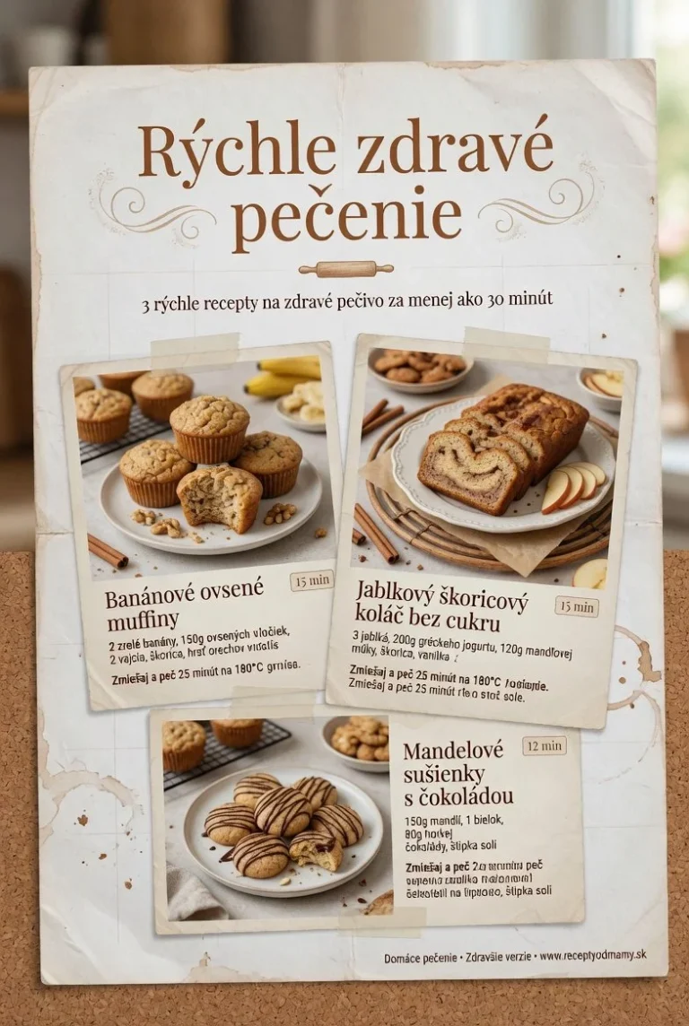 Rýchly a zdravý jablkový chlebík s orechovými sušienkami