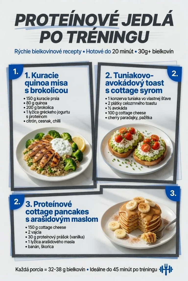 Rýchle proteínové jedlá po tréningu: vajíčková miska, kurací kuskus a skyr