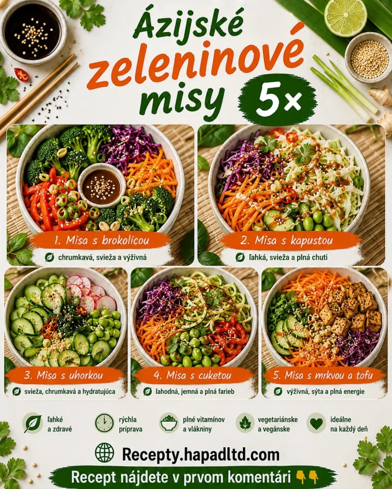 Ázijské zeleninové misy: chutné a jednoduché recepty na večeru