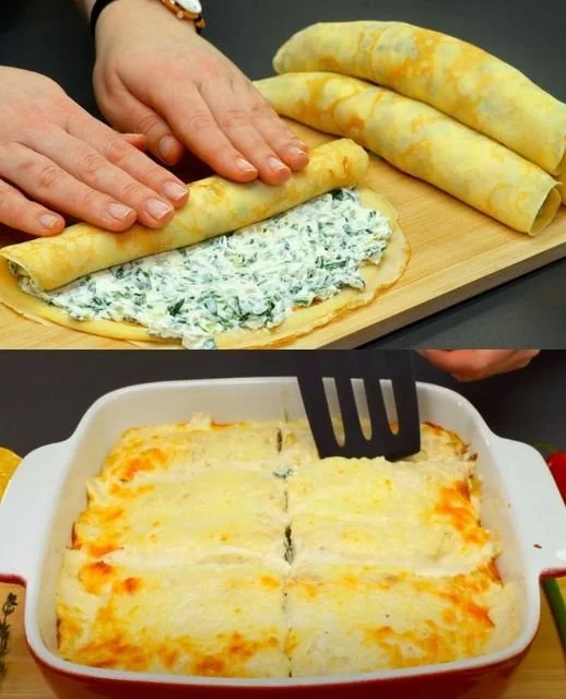 Chutný a zdravý špenátový recept pripravený doma.