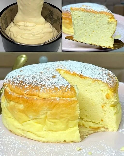 Jogurtový cloud cake bez múky - zdravý a chutný dezert