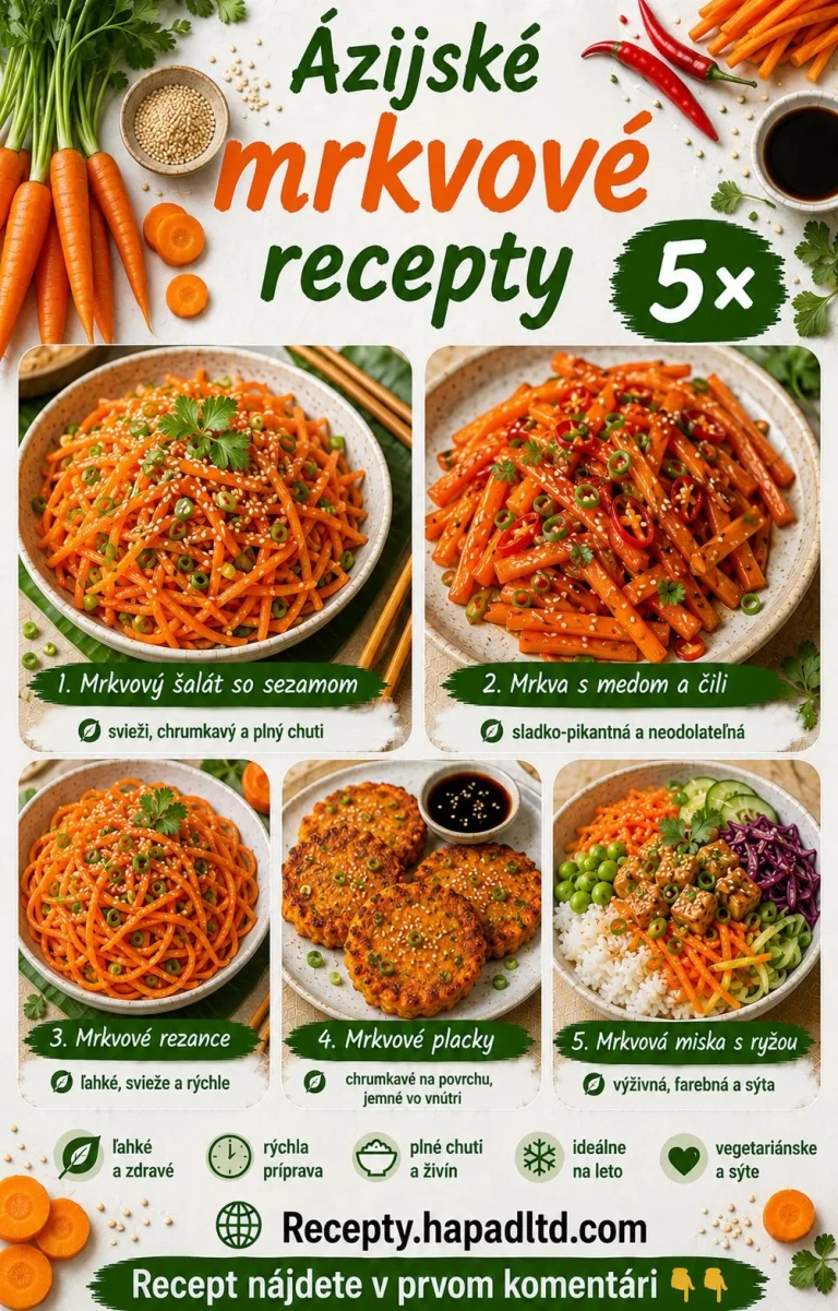 Mrkvový šalát so sezamom - zdravý a chutný recept