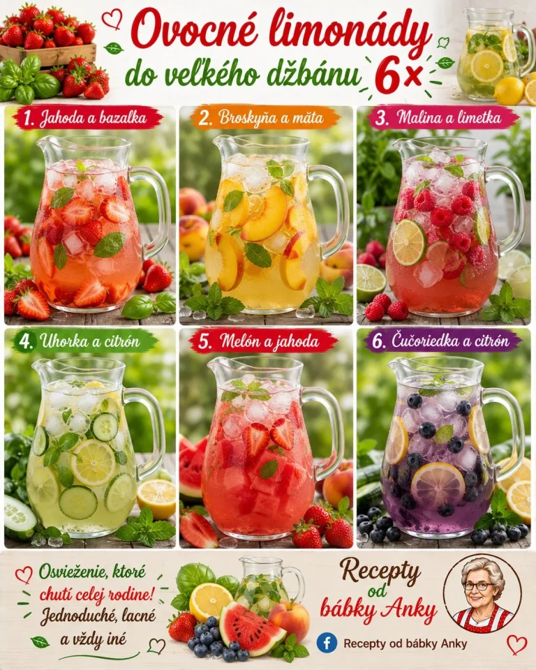 Ovocné limonády v veľkom džbáne pripravené na návštevu