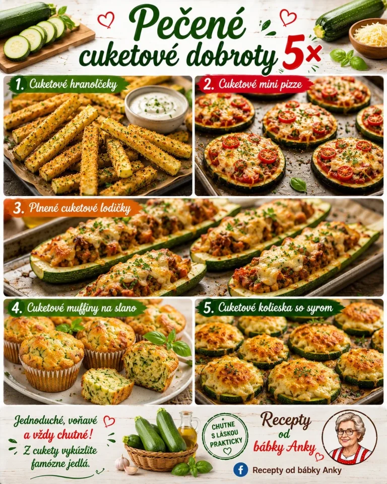 Pečené cuketové dobroty: 5 receptov na využitie cukiet v jedálach